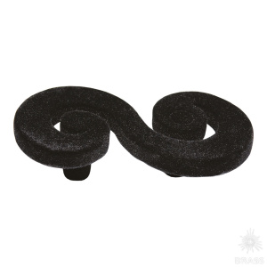 Z-457-Flb-70442 Ручка скоба современная классика, чёрный 32 мм