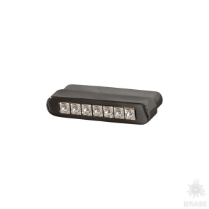 7166.0044.030 Ручка кнопка с кристаллами Swarovski, графитовый 32 мм