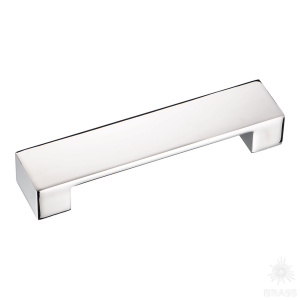 840160MP02 Ручка скоба модерн, глянцевый хром 160 мм