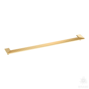 1203 544MP11 Ручка скоба, глянцевое золото 544 мм