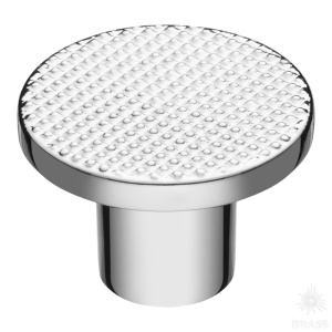 25-Chrome Ручка кнопка, глянцевый хром