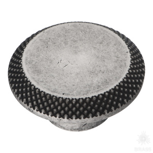 4102 002MP14 Ручка кнопка, старое серебро