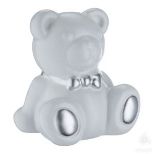 5204 Т1B Teddy Ручка кнопка Мишка, иней/серебро