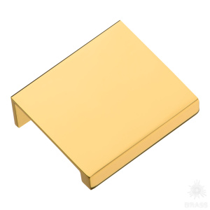 8926 0032 GL Ручка торцевая, глянцевое золото 32 мм