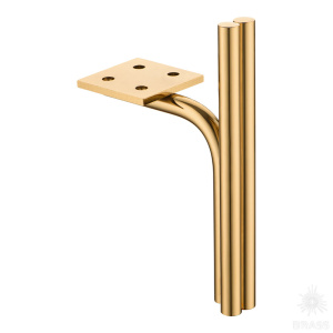 KAX-7002-0150-I01 Опора мебельная, глянцевое золото