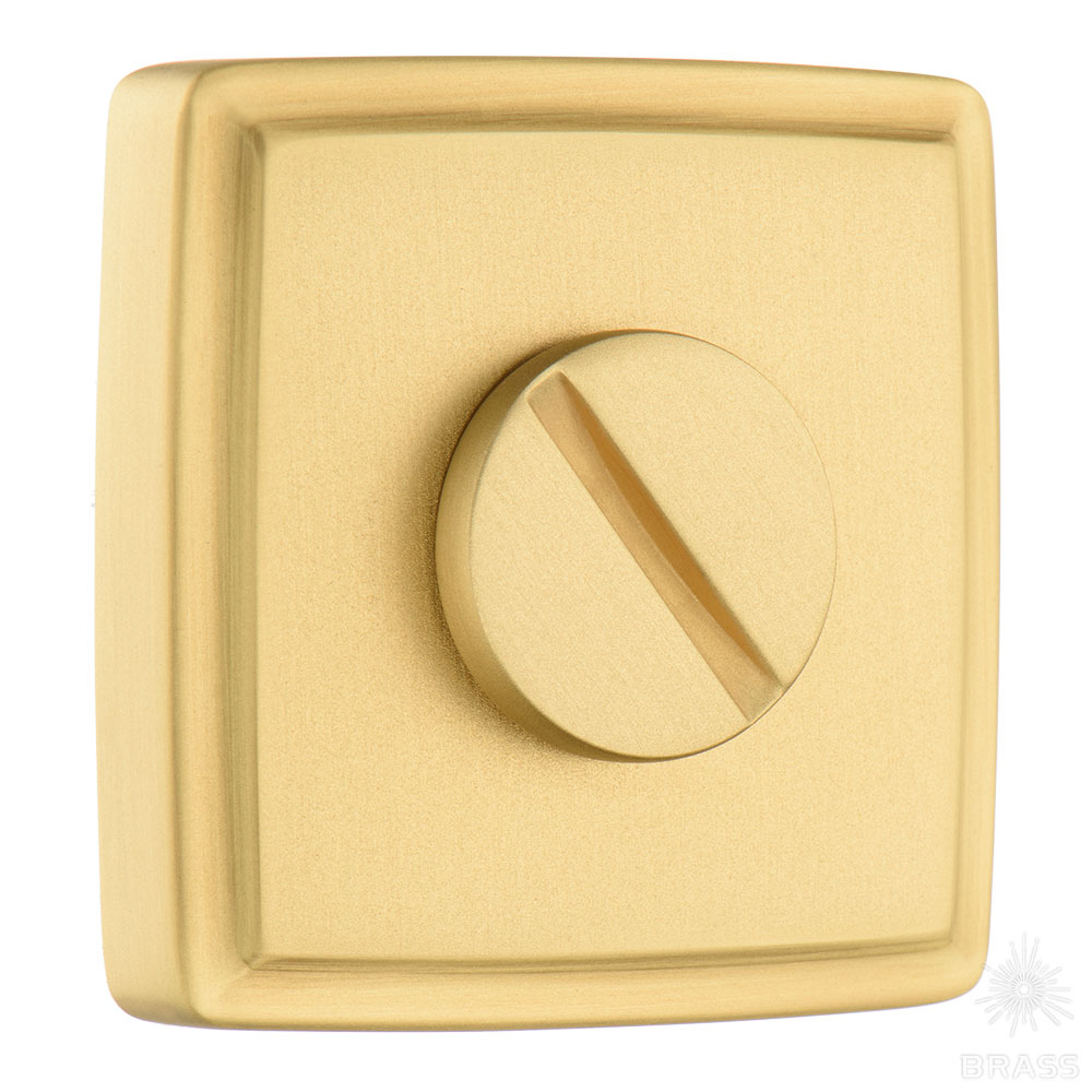 9165 MP35 WC ROSETTE Накладка с поворотной кнопкой, матовое золото (комплект 2 шт)