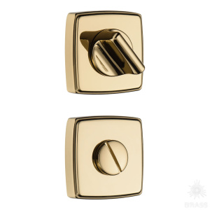 RO13W6 GL ROSET Накладка с поворотной кнопкой, глянцевое золото