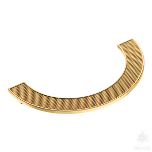 1194 192MP11 Ручка скоба, глянцевое золото 192 мм