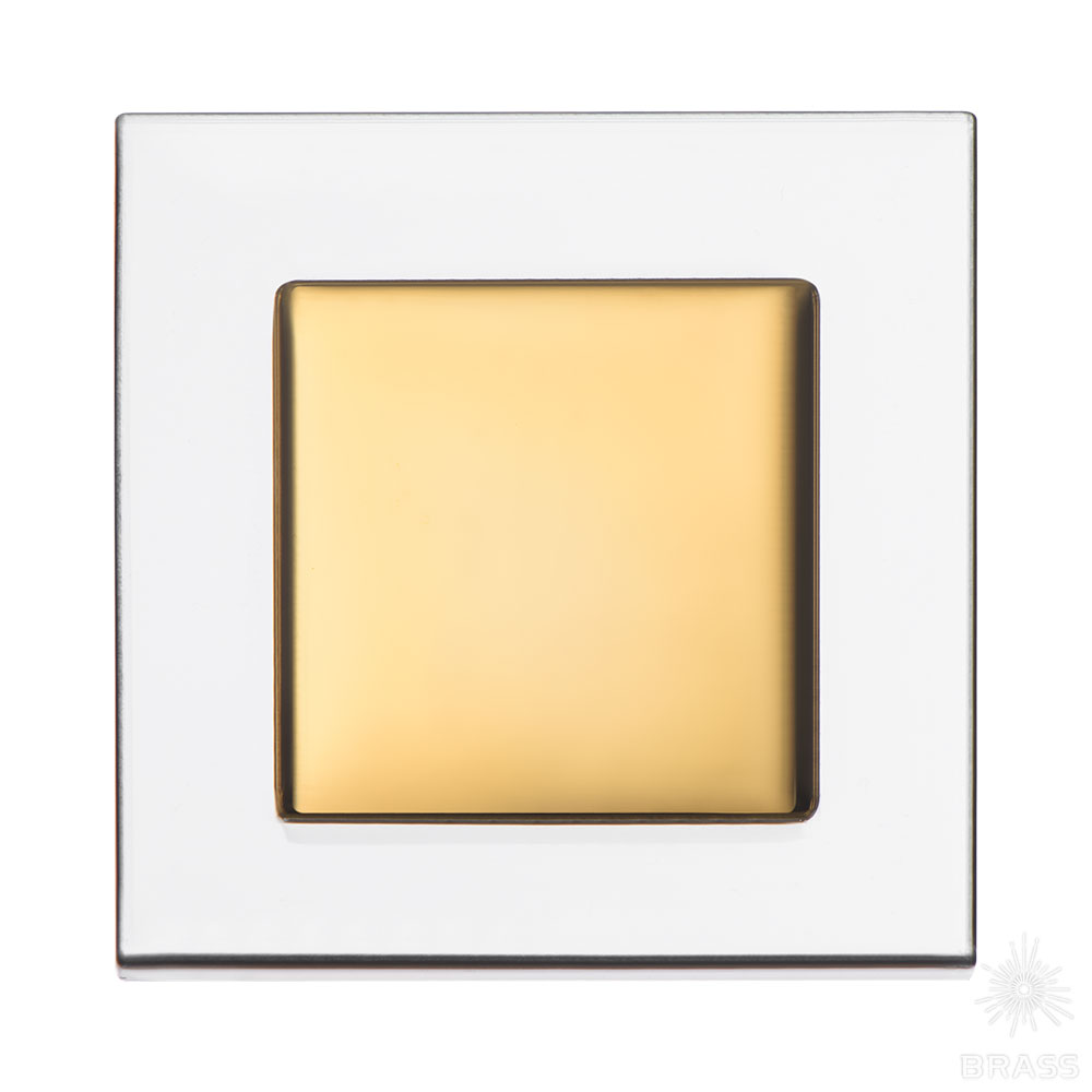 15.383.40.19 Ручка кнопка, глянцевое золото