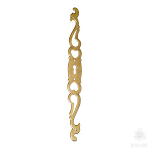 4151-22 Накладка декоративная с ключевиной, старая бронза