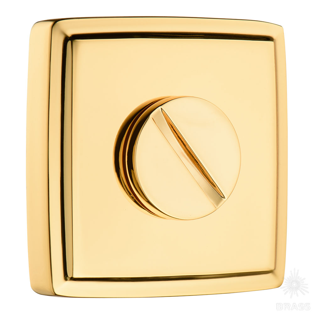 9165 MP11 WC ROSETTE Накладка с поворотной кнопкой, глянцевое золото (комплект 2 шт)
