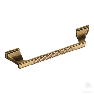15.127.128.12 Ручка скоба современная классика, античная бронза 128 мм