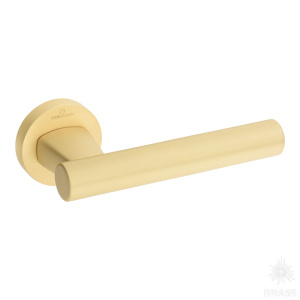 5188 040MP35 FUGI Ручка дверная, матовое золото (комплект 2 шт)