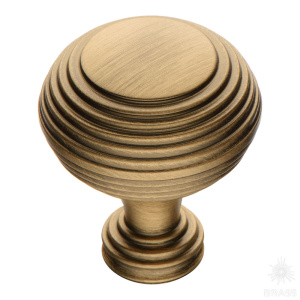 1937 0032 ABM Ручка кнопка, состаренная латунь