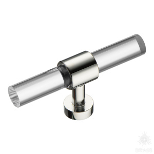 BU 020.00.07 Ручка кнопка, глянцевый хром 