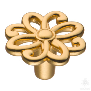 15.375.36.22 Ручка кнопка, матовое золото