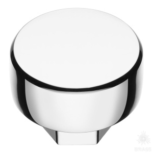 4126 002MP02 Ручка кнопка, глянцевый хром