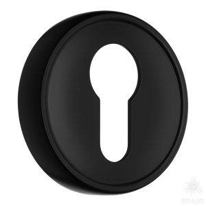 RO14Y AL6 ROSET Накладка с цилиндрическим отверстием для ключа, чёрный