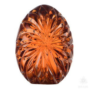 9948 Ручка %22Яйцо%22 Хрусталь, дизайн %22Астра%22, серия %22Вдохновлённые Россией%22, Янтарь  
