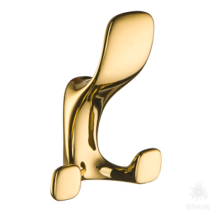 2010 0080 GL Крючок мебельный, глянцевое золото 