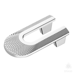 4200 032MP02 Ручка кнопка, глянцевый хром 32 мм