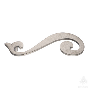 15.186.96.16 left Ручка скоба современная классика, старое серебро 96 мм