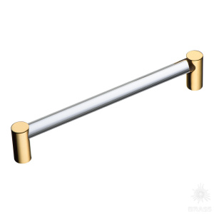 BU 016.160.19 Ручка рейлинг, глянцевое золото 160 мм