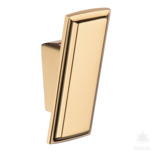 7104 010MP11 Крючок мебельный, глянцевое золото