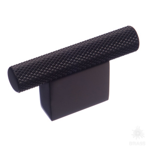 8769 0016 AL6-AL6 Ручка кнопка, чёрный 16 мм