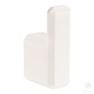 7106 010PC21 Крючок мебельный, белый