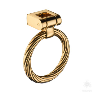 15.203.00.19 Ручка кольцо, глянцевое золото