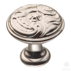 15.366.25.15 Ручка кнопка, глянцевое серебро