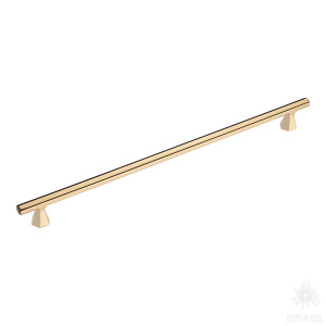 1108 320MP11 Ручка скоба, глянцевое золото 320 мм