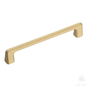 1107 160MP35 Ручка скоба, матовое золото 160 мм