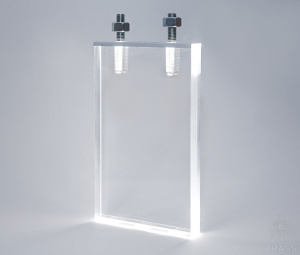 95700932 Мебельная опора прямоугольная со светодиодной подсветкой.