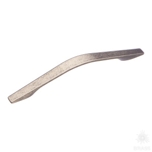 6812-836 Ручка скоба, старое серебро 160 мм