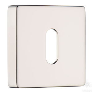 RO11N PN ROSET Накладка с овальным отверстием для ключа, глянцевый никель