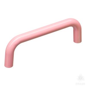627RS Ручка скоба, розовый 96 мм