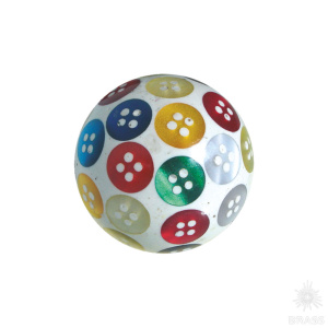 660A1 Ручка кнопка детская, шар с пуговицами