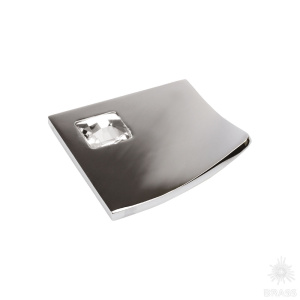 7208 0032 CR-SW3 Ручка кнопка, глянцевый хром 32 мм