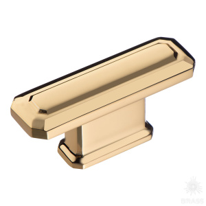 4101 016MP11 Ручка кнопка, глянцевое золото 16 мм