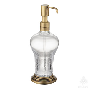 3507-12-013 Дозатор для мыла, латунь, состаренная латунь
