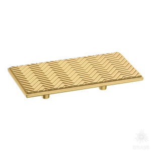 1204 064MP35 Ручка скоба, матовое золото 64 мм