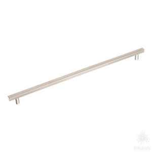 8767 0416 PN-PN Ручка скоба, глянцевый никель 416 мм