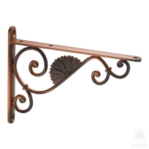 BAROCCO-B RAM/ANT Полкодержатель (2 шт.), античная медь, 195 мм