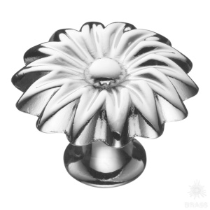 111-Chrome Ручка кнопка, глянцевый хром