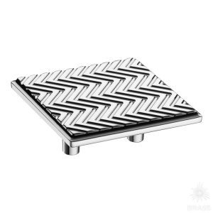 4204 032MP02 Ручка кнопка, глянцевый хром 32 мм