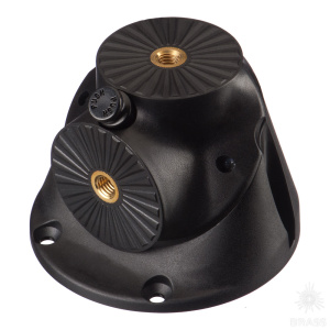 06.11.050-0 Кронштейн для опор "CURLY", пластик, чёрный