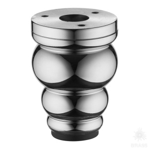 KAL-0005-0080-A01 Опора мебельная, глянцевый хром