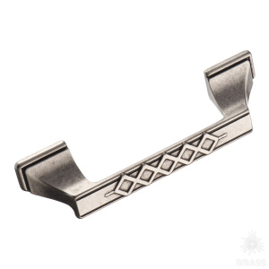 15.127.96.16 Ручка скоба современная классика, старое серебро 96 мм